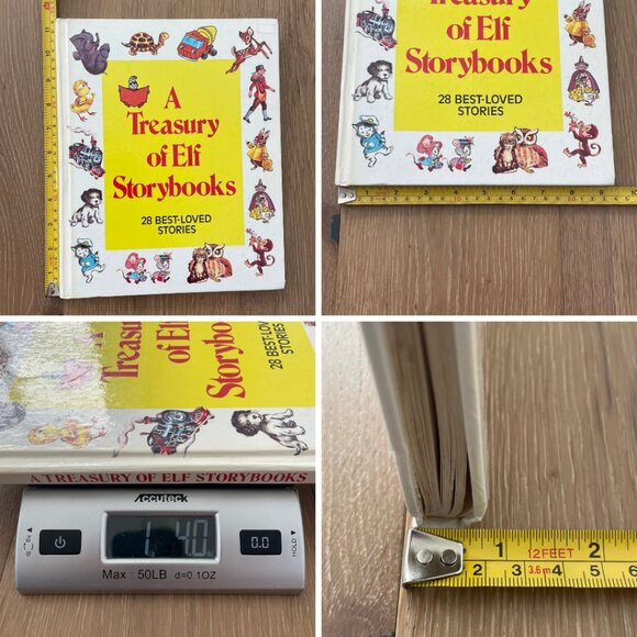 Vintage A Treasury of Elf Storybooks Book 1979 28 Best Loved Stories Bedtime - Picture 16 of 16